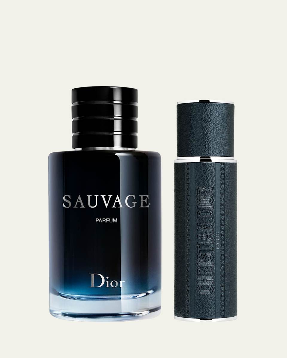 Limited Edition Sauvage Parfum and Travel Spray Gift Set